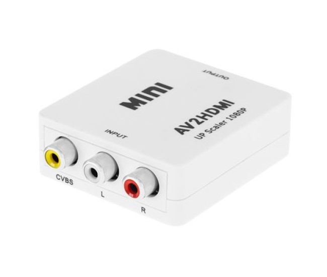 Convertor rca cvbs + audio - hdmi mama