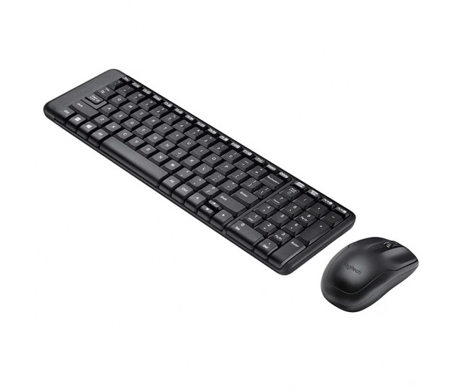 Kit tastatura si mouse wireless mk220 logitech