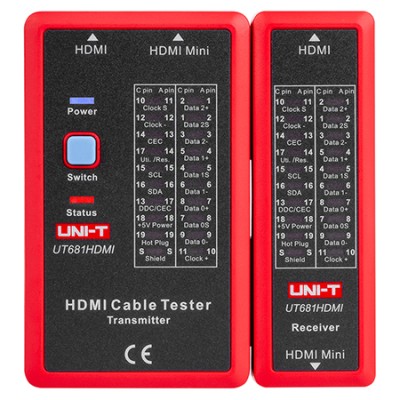 Tester cablu hdmi ut681hdmi uni-t