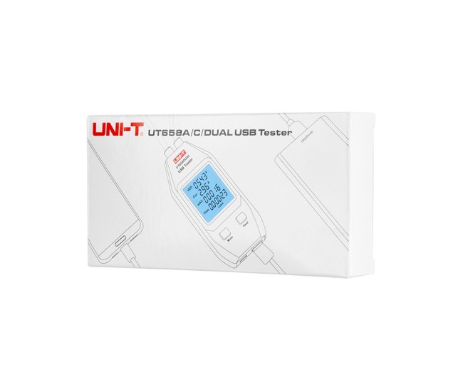 Tester usb ut658dual uni-t