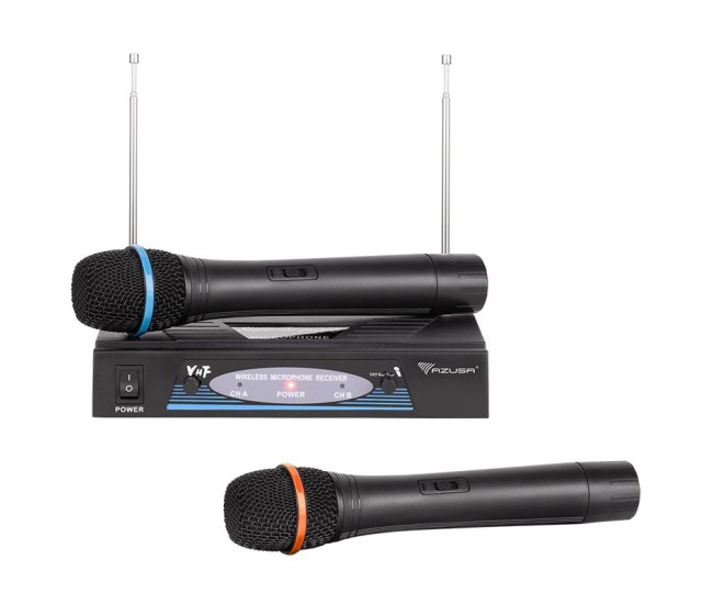 Set doua microfoane vhf azusa