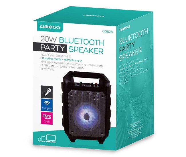 Boxa bluetooth portabila og82b omega