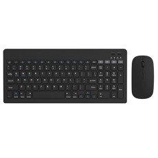 Kit tastatura si mouse wireless misz negru omega