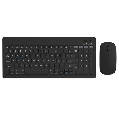 Kit tastatura si mouse wireless misz negru omega