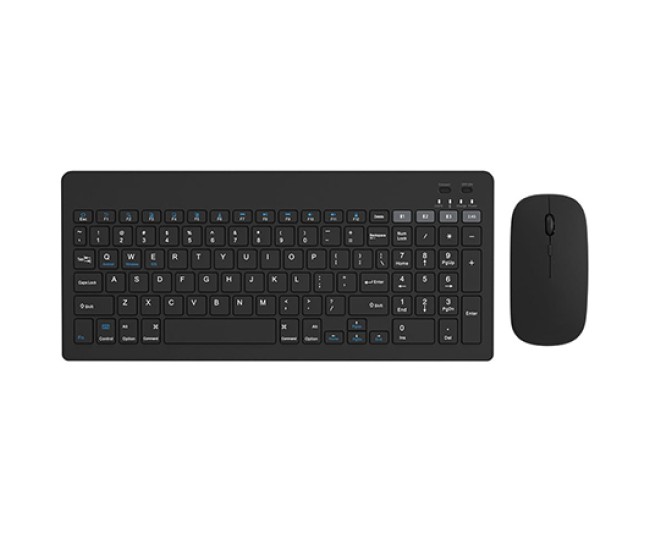 Kit tastatura si mouse wireless misz negru omega