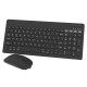 Kit tastatura si mouse wireless misz negru omega