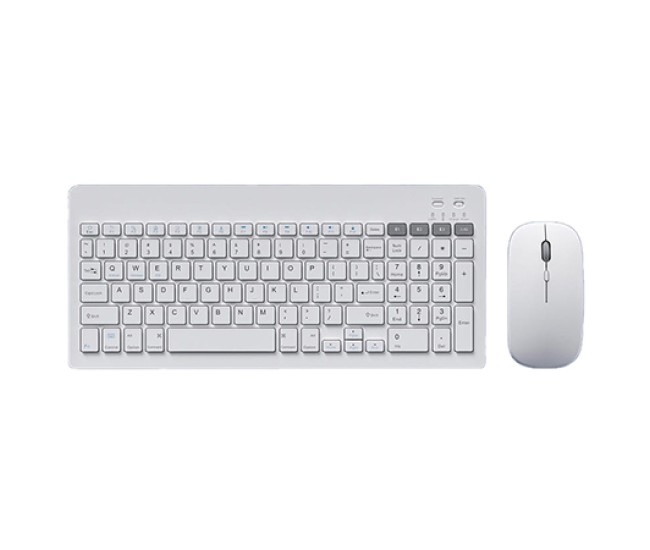 Kit tastatura si mouse wireless misz alb omega