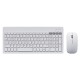 Kit tastatura si mouse wireless misz alb omega