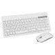 Kit tastatura si mouse wireless misz alb omega