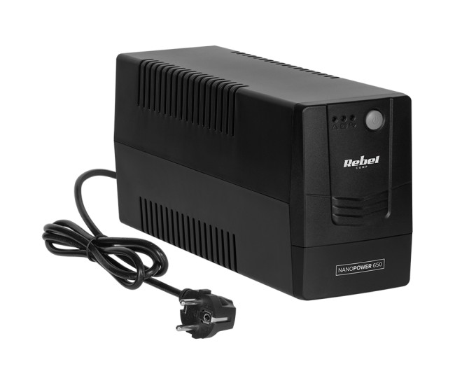 Ups offline nanopower 650 (650va/360w) rebel