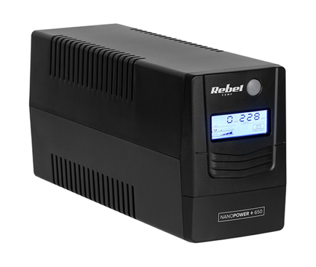 Ups offline nanopower plus 650 (650va/360w) rebel