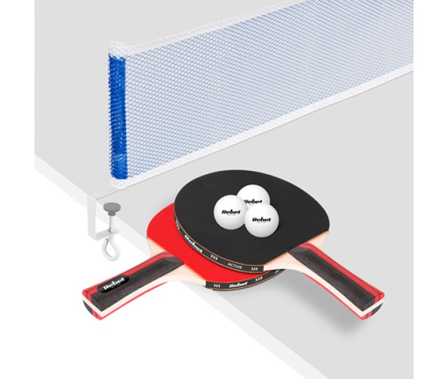 Set tenis de masa ping pong rebel active