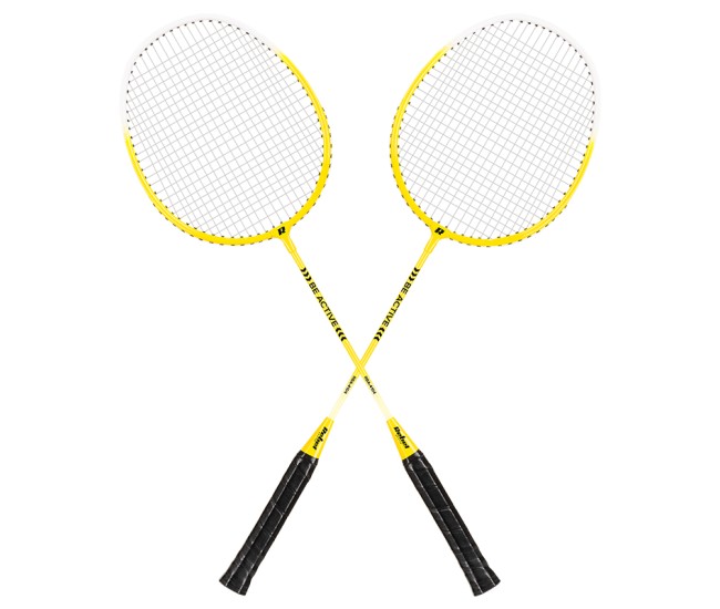 Set badminton cu fileu rebel active