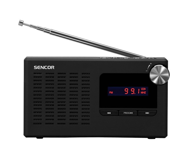 Radio portabil pll fm slot micro sd sencor