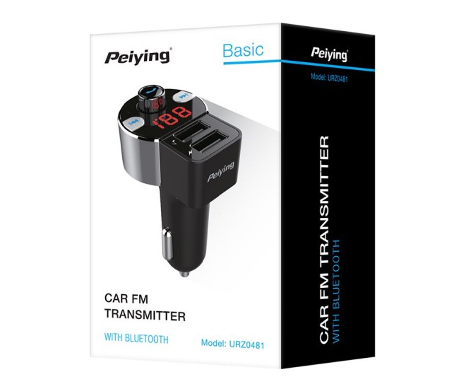 Modulator fm audio 2xusb bluetooth peiying