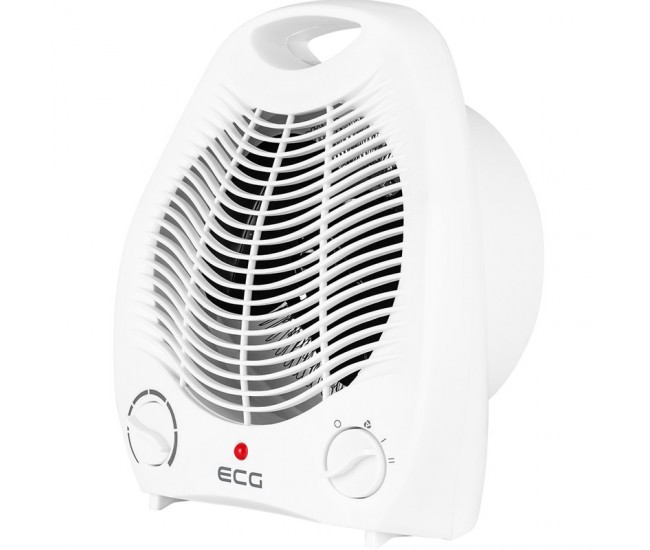 Aeroterma electrica ECG TV 3030 Heat R, 2000 W, 2 viteze, 3 moduri de functionare, termostat, alb