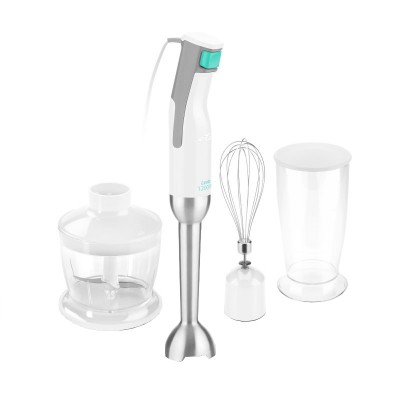 Blender de mana 3 in 1 ETA Lento 3017 90000, 1200 W, 2 viteze plus TURBO, 2 accesorii, 2 recipiente