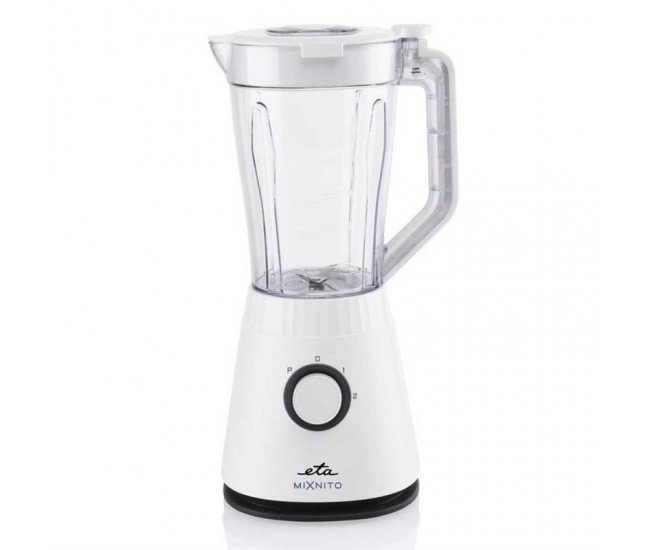 Blender ETA Mixnito 2011 90000, 600 W, 1.5 litri, 2 trepte, BPA FREE, alb