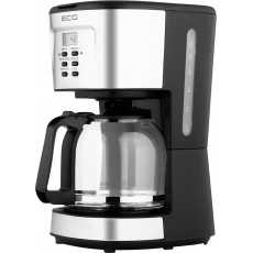 Cafetiera ECG KP 2125 Supreme, 900 W, 1.5 L, 12 cesti, LCD, bol din sticla