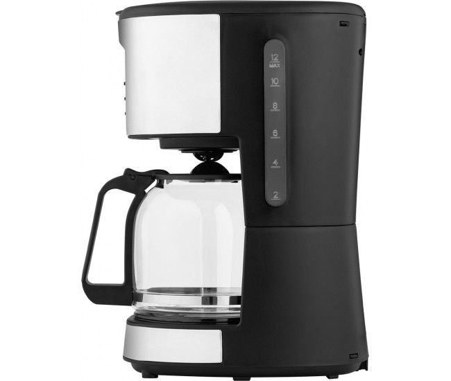 Cafetiera ECG KP 2125 Supreme, 900 W, 1.5 L, 12 cesti, LCD, bol din sticla