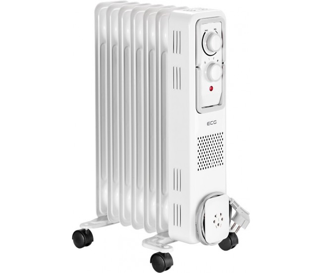 Calorifer electric cu ulei ECG OR 1570, 7 elementi, 1500 W, 3 trepte de putere