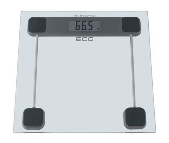 Cantar de persoane ECG OV 137 Glass, 180Kg, sticla, ultra subtire 17 mm