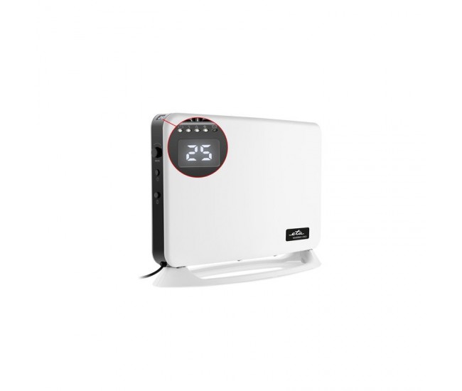 Convector electric de podea ETA Warmie Digi 1624, 2000 W, LCD, 3 trepte, termostat 5 - 35°C