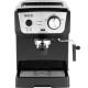 Espressor manual ECG ESP 20101 Black, 1140 W,1.25 L, dispozitiv spumare, 20 bar