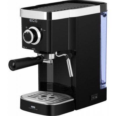 Espressor manual ECG ESP 20301 Negru, 1450 W,1.25 L, dispozitiv spumare, 20 bar