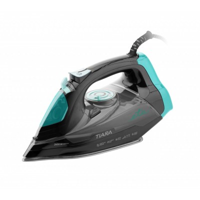 Fier de calcat ETA Tiara II 3269 90000, 2600 W, 450 ml, 140 g/min, talpa Eloxium