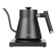 Fierbator electric ECG Forza 8000 Pour over Nero, 1200 W, 1 litru, otel inoxidabil, negru mat