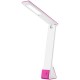 Lampa de masa cu LED GoGEN LL12P, consum 4W, brat flexibil, roz