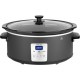 Oala electrica Slow cooker ECG PH 6530 Master, 6.5 litri, 270 W, vas ceramic, afisaj LED