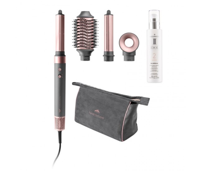 Ondulator Multistyler ETA Fenite Exclusive Liss Defense 0323 90000, 1400 W, motor Turbo Booster, gri