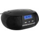 Radio CD Player ECG CDR 500 negru, tuner FM cu memorie 20 de posturi