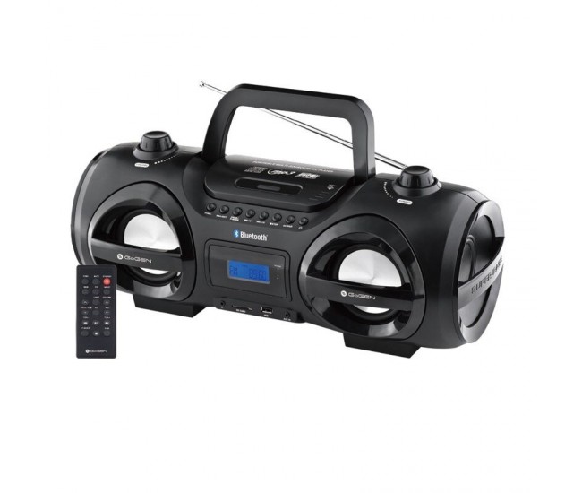 Radio FM cu CD si Bluetooth GoGEN CDM 425 SUBT, 25 W, CD, MP3, USB, SD card, telecomanda, negru