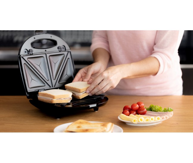 Sandwich-maker 4 in 1 Gallet Torcy CRO 616, 700W, 4 tipuri de placi detasabile