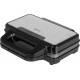 Sandwich maker ECG S 2120 Grande, 900 W, 4 sandvisuri triunghiulare, design din otel inoxidabil si plastic