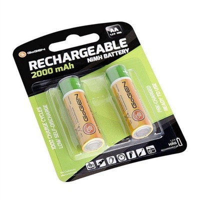 Set 2 baterii AA GoGEN HR06 reincarcabile, 1.2 V, 2000mAh, Ni-MH