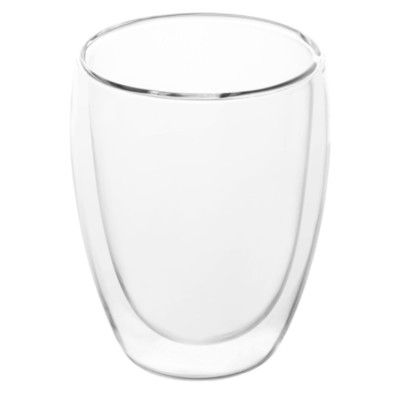 Set 2 pahare pentru latte macchiato ETA 4181 93020, 350 ml, pereti dubli din sticla borosilicata