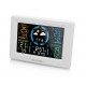 Statie meteo interior-exterior GoGEN ME 3397 W, LCD color, 3 senzori inclusi, ceas cu alarma, alb