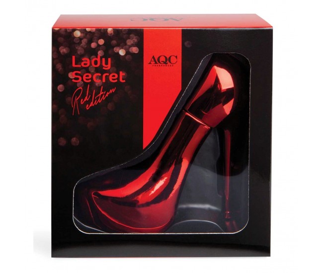 Apa de parfum pentru femei, Lady Secret Red Edition, Aquarius Fragrances, 100ml