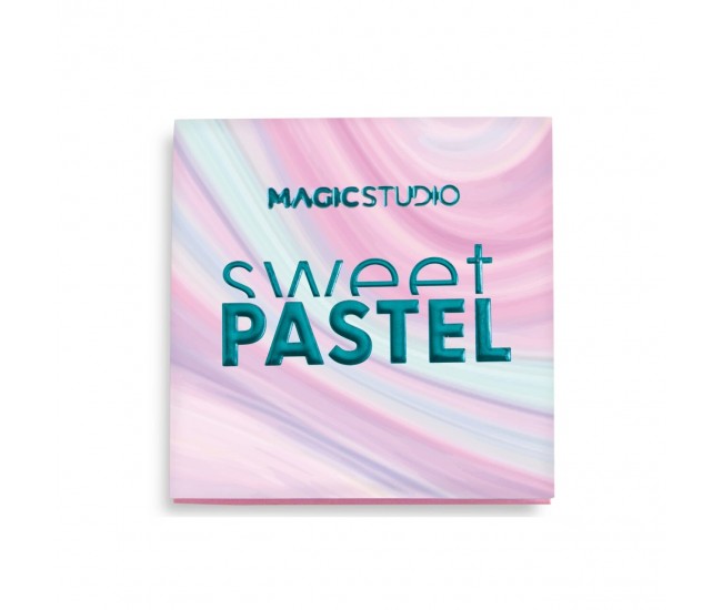 Paleta fard de pleoape Sweet Pastel, 9 Culori, Magic Studio