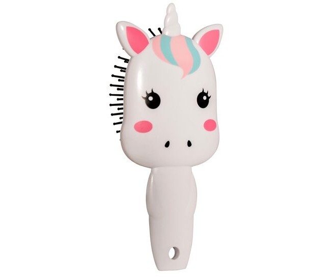 Perie de par pentru copii alba Sweet Dreams Unicorn Martinelia 3014w