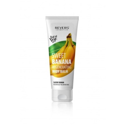 Balsam de corp regenerant cu aroma de banane Be Vege Revers 250 ml