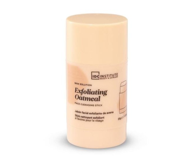 Baton facial demachiant cu efect exfoliant pe baza de ovaz IDC Institute 42029, 25 g