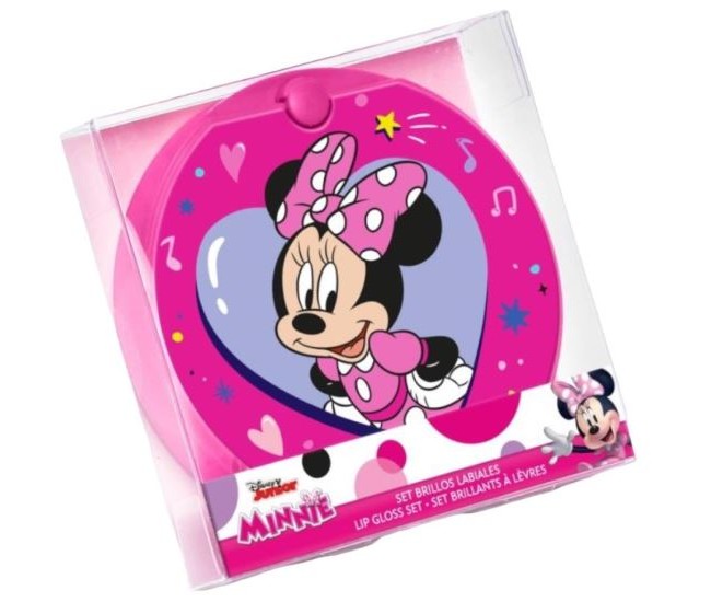 Set luciu de buze cu oglinda inclusa Disney Minnie Mouse 1261