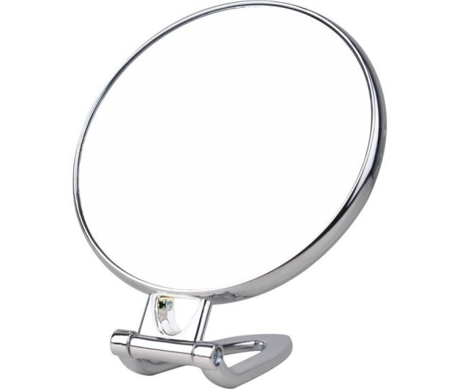 Oglinda cosmetica rotunda cu suport Top Choice TC85796, 14 cm