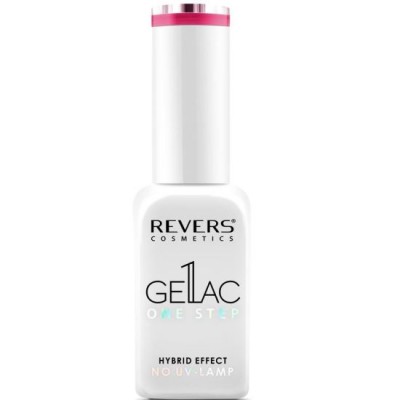 Lac de unghii Gellac 1 Step, Hybrid Effect, Non UV, Revers, 05 Roz, 10 ml