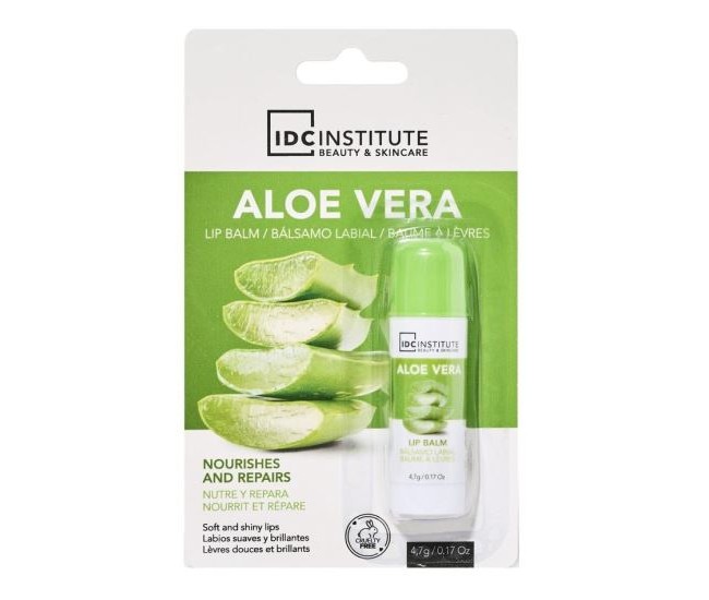 Balsam de buze cu aloe vera IDC Institute  4.7 g